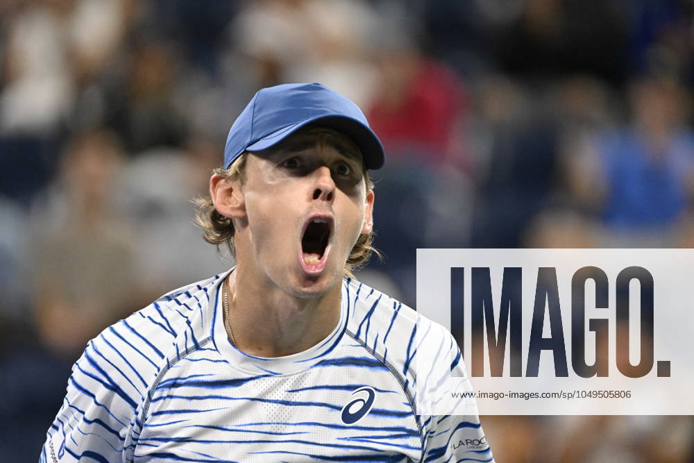 Tennis : Us Open 2024 - Alex de Minaur - Australie Tennis :Us Open 2024 - Usa - 02 09 2024 ChrysleneCaillaud Panoramic