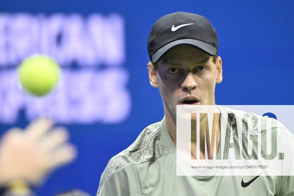 Tennis : Us Open 2024 - Jannik Sinner - Italie Tennis :Us Open 2024 - Usa - 02 09 2024 ChrysleneCaillaud Panoramic