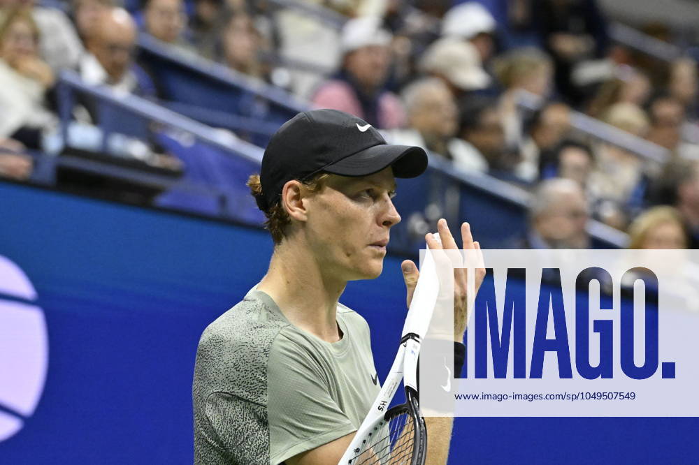 Tennis : Us Open 2024 - Jannik Sinner - Italie Tennis :Us Open 2024 - Usa - 02 09 2024 ChrysleneCaillaud Panoramic