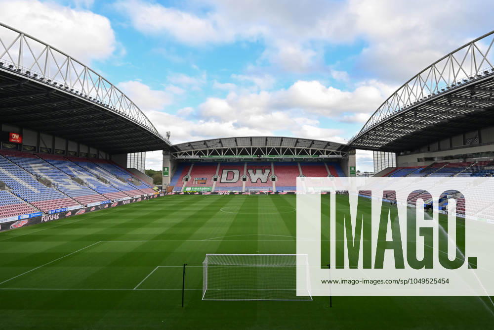 Bristol Street Motors Trophy Wigan Athletic v Morecambe A general view of the DW Stadium ahead of the Bristol Street Motors Trophy match Wigan Athletic vs Morecambe at DW Stadium, Wigan, United Kingdom, 3rd September 2024 (Photo by Cody Froggatt News Images) Wigan DW Stadium Greater Manchester United, ManU Kingdom