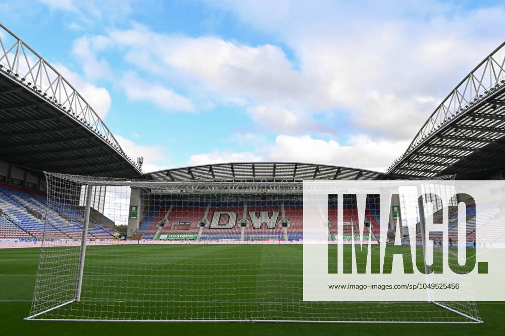 Bristol Street Motors Trophy Wigan Athletic v Morecambe A general view of the DW Stadium ahead of the Bristol Street Motors Trophy match Wigan Athletic vs Morecambe at DW Stadium, Wigan, United Kingdom, 3rd September 2024 (Photo by Cody Froggatt News Images) Wigan DW Stadium Greater Manchester United, ManU Kingdom
