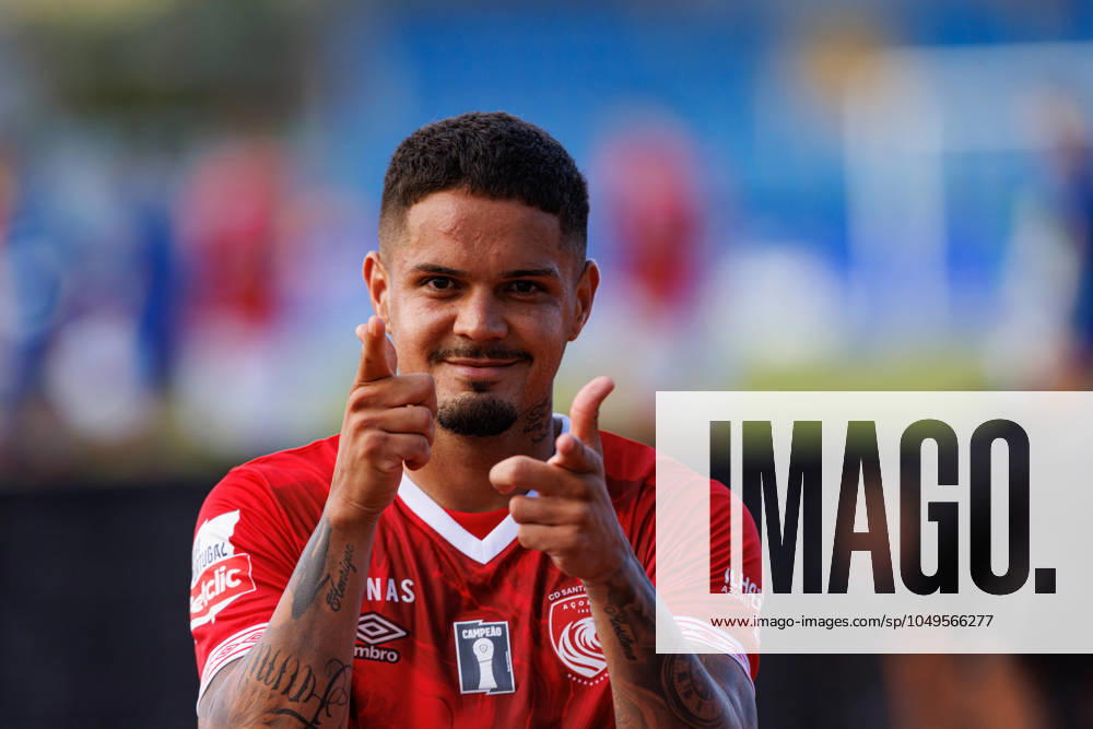 Lucas Soares seen during Liga Portugal game between teams of Casa Pia AC and CD Santa Clara at Estadio Municipal Rio Maior (Maciej Rogowski) Rio Maior Estadio Municipal Rio Maior Portugal
