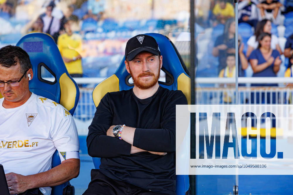 Ian Cathro seen in action during Liga Portugal game between teams of GD Estoril Praia and Gil Vicente FC at Estadio Antonio Coimbra da Mota Estoril Estadio Antonio Coimbra da Mota Portugal