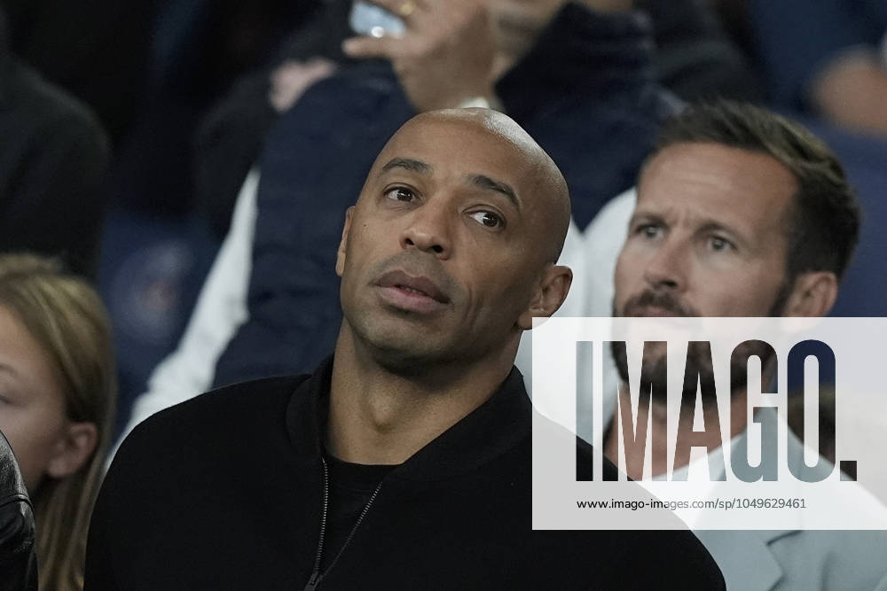 Former France player Thierry Henry looks on, UEFA Nations League 2024 2025 League A - Group 2, France v Italy, Parc des Princes, September 6, 2024, Paris, France.