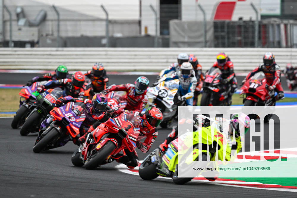 - MotoGP - GP15 - Gran Premio Red Bull di San Marino e della Riviera di Rimini - Race Francesco Bagnaia Italian Ducati Lenovo Team Ducati during GP15 - Gran Premio Red Bull di San Marino e della Riviera di Rimini - Race, MotoGP World Championship, WM, Weltmeisterschaft in Misano Adriatico, Italy, September 08 2024 Misano Adriatico Italy