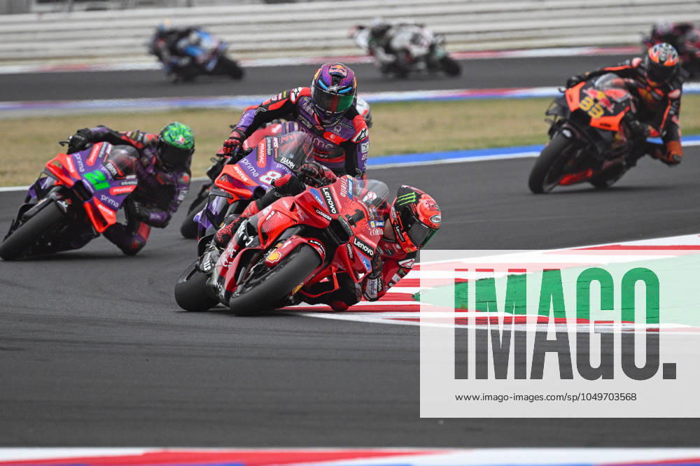 - MotoGP - GP15 - Gran Premio Red Bull di San Marino e della Riviera di Rimini - Race Francesco Bagnaia Italian Ducati Lenovo Team Ducati during GP15 - Gran Premio Red Bull di San Marino e della Riviera di Rimini - Race, MotoGP World Championship, WM, Weltmeisterschaft in Misano Adriatico, Italy, September 08 2024 Misano Adriatico Italy