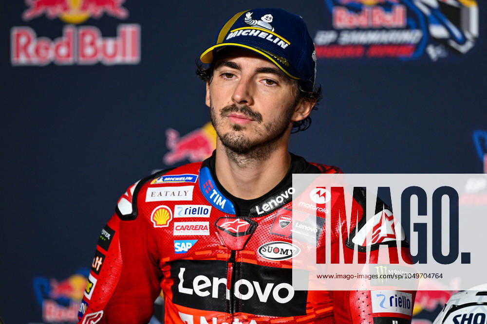 - MotoGP - GP15 - Gran Premio Red Bull di San Marino e della Riviera di Rimini - Race Francesco Bagnaia Italian Ducati Lenovo Team Ducati press conference, PK, Pressekonferenz during GP15 - Gran Premio Red Bull di San Marino e della Riviera di Rimini - Race, MotoGP World Championship, WM, Weltmeisterschaft in Misano Adriatico, Italy, September 08 2024 Misano Adriatico Italy