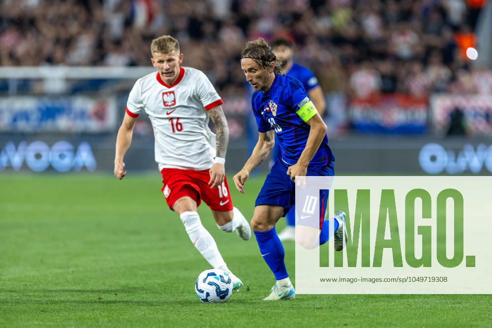 Croatia v Poland - UEFA Nations League 2024 25 League A Group A1 OSIJEK, CROATIA - SEPTEMBER 8: Player of Croatia Luka Modric in action during the UEFA Nations League 2024 25 League A Group A1 match between Croatia and Poland at on September 8, 2024 in Osijek, Croatia. BornaxJaksic Pixsell
