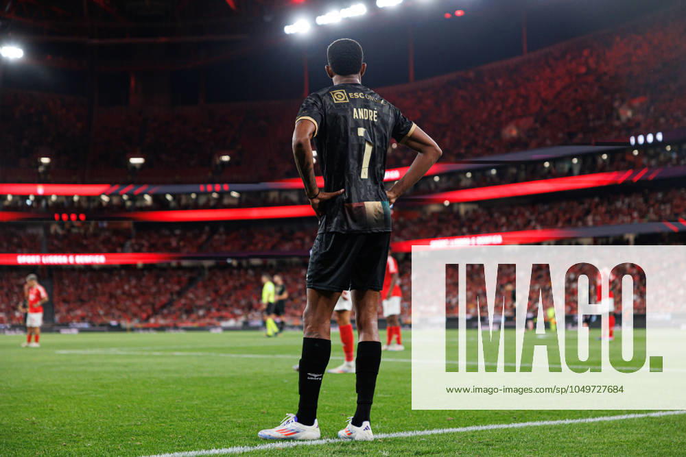 Andre Luiz seen during Liga Portugal game between teams of SL Benfica and CF Estrela Amadora at Estadio Da Luz (Maciej Rogowski) Lisbon Estadio Da Luz Portugal