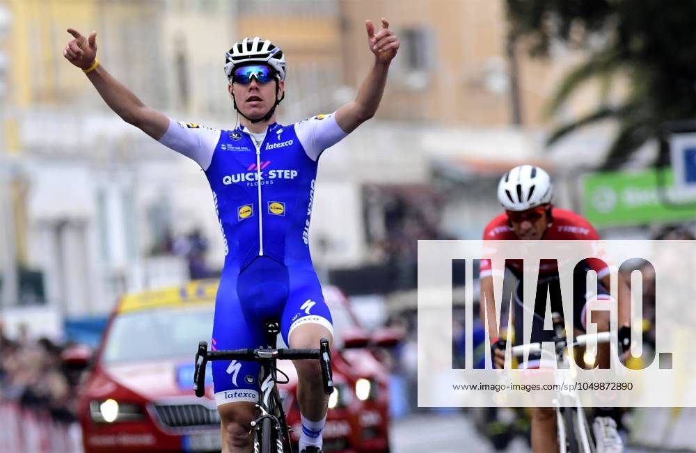 Paris - Nice 2017 - stage 8 Nice, FRANCE - MARCH 12 : DE LA CRUZ MELGAREJO David (ESP) Rider of Quick-Step Floors Cycling team, CONTADOR Alberto (ESP) Rider of Trek - Segafredo during stage 08 of the 75th edition of the Paris - Nice cycling race, a stage of 115,5 km with start and finish in Nice on on March 12, 2017 in Nice, France, 12 03 2017 Nice France