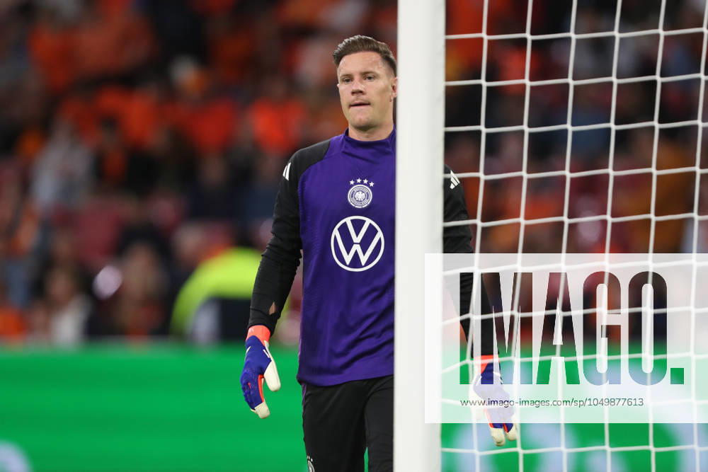 Goalkeeper Marc AndrÃ ter Stegen Germany looks on during the UEFA Nations League 2024 2025 League A Group 3 match between Netherlands and Germany, Johan Cruijff ArenA on September 10, 2024 in Amsterdam, Netherlands Photo by Oliver Kaelke DeFodi Images Goalkeeper Marc AndrÃ ter Stegen Germany looks on during the UEFA Nations League 2024 2025 League A Group 3 match between Netherlands and Germany at Johan Cruijff ArenA on September 10, 2024 in Amsterdam, Netherlands Photo by Oliver Kaelke DeFodi Images Defodi 678 2024 09 10 OK NEDGER 0316 Defodi-678