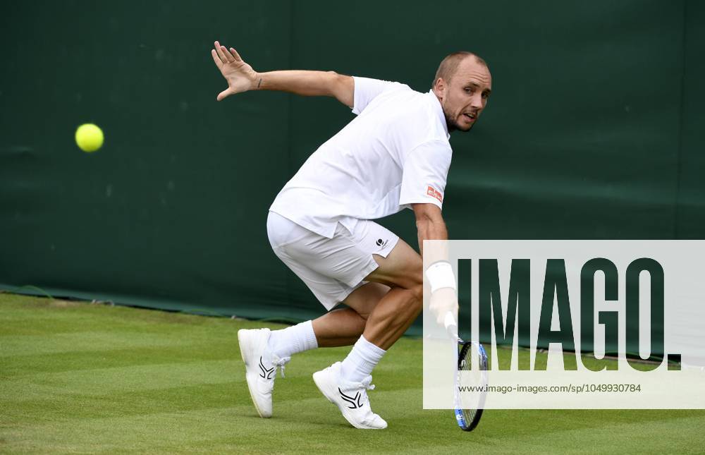The Championships Wimbledon 2017 - Day Two LONDON, UNITED KINGDOM - JULY 04 : Steve Darcis of Belgium pictured during his first match at the championships Wimbledon 2017 vs Richardas Berankis (LTU) (USA) July 04, 2017 in London, United Kingdom , 4 07 2017 London United Kingdom