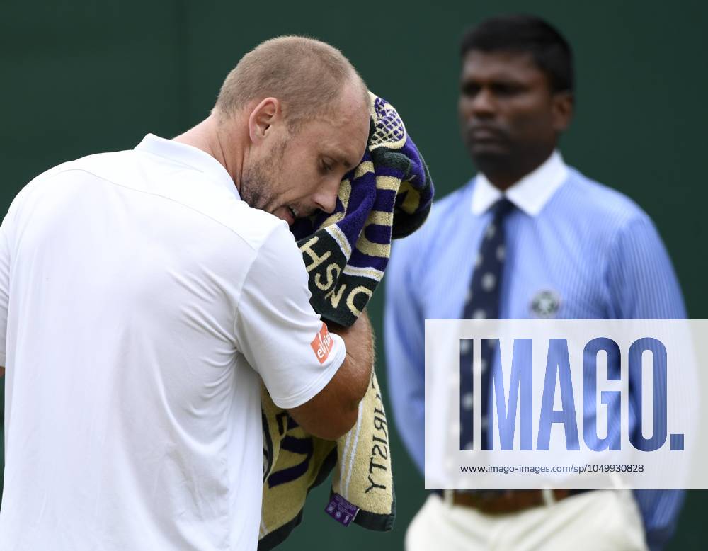 The Championships Wimbledon 2017 - Day Two LONDON, UNITED KINGDOM - JULY 04 : Steve Darcis of Belgium pictured during his first match at the championships Wimbledon 2017 vs Richardas Berankis (LTU) (USA) July 04, 2017 in London, United Kingdom , 4 07 2017 London United Kingdom