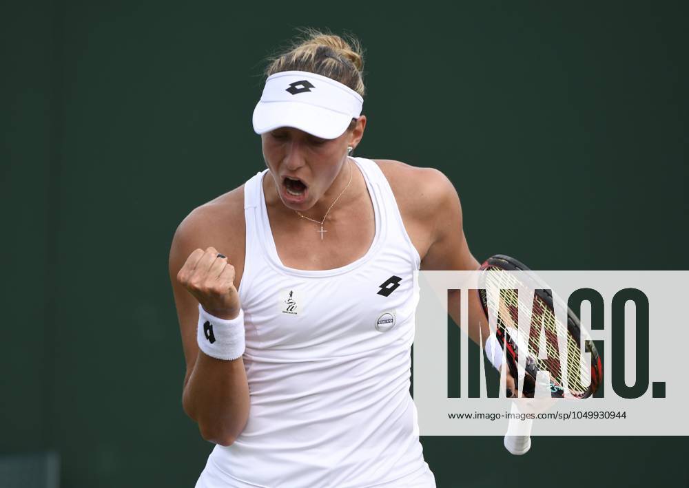 The Championships Wimbledon 2017 - Day Two LONDON, UNITED KINGDOM - JULY 04 : Yanina Wickmayer of Belgium pictured during her first winning match at the championships Wimbledon 2017 vs Kateryna Bondarenko (UKR) on July 04, 2017 in London, United Kingdom , 4 07 2017 London United Kingdom