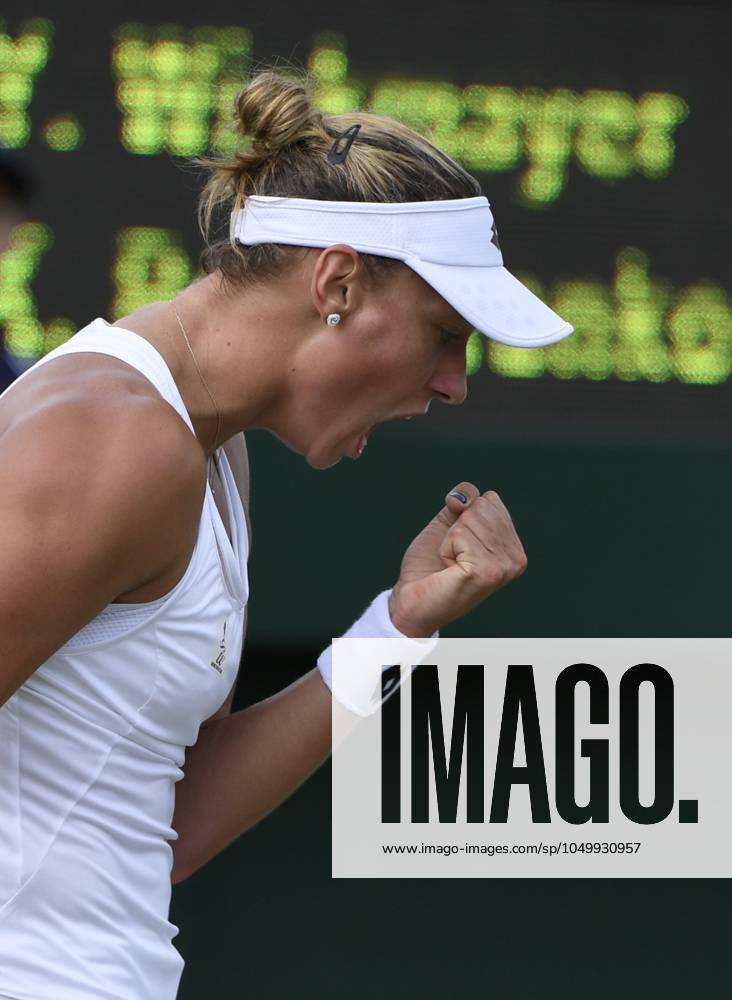 The Championships Wimbledon 2017 - Day Two LONDON, UNITED KINGDOM - JULY 04 : Yanina Wickmayer of Belgium pictured during her first winning match at the championships Wimbledon 2017 vs Kateryna Bondarenko (UKR) on July 04, 2017 in London, United Kingdom , 4 07 2017 London United Kingdom