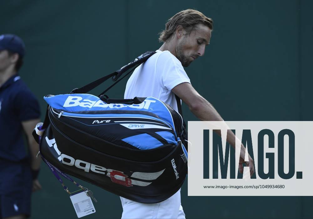 The Championships Wimbledon 2017 - Day five LONDON, UNITED KINGDOM - JULY 07 : Ruben Bemelmans of Belgium pictured during his third round match vs Kevin Anderson (RSA) at the championships Wimbledon 2017 on July 07, 2017 in London, United Kingdom ,7 07 2017 London United Kingdom
