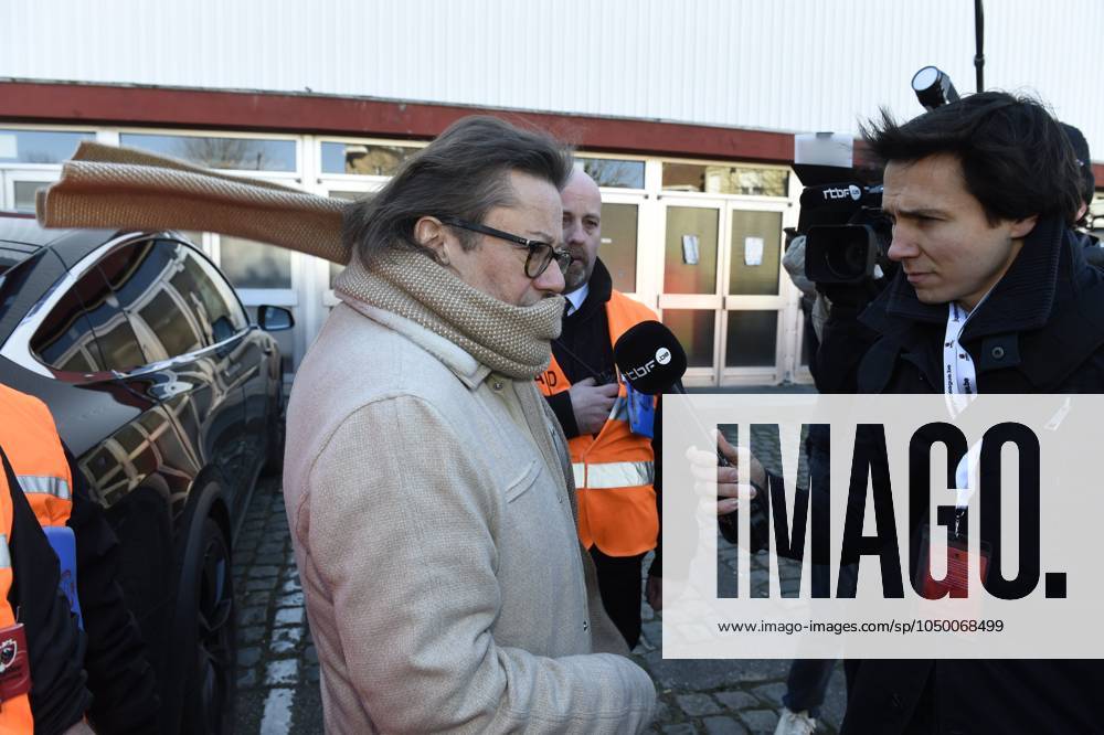 RSC Anderlecht v Mouscron : Jupiler Pro League BRUSSELS, BELGIUM - FEBRUARY 25 : Marc Coucke new president of RSC Anderlecht during his arrival at the stadium for the Jupiler Pro League match between RSC Anderlecht and Excelsior Mouscron at the Constant Vanden Stock stadium on February 25, 2018 in Brussels, Belgium, 25 02 2018 Brussels Belgium