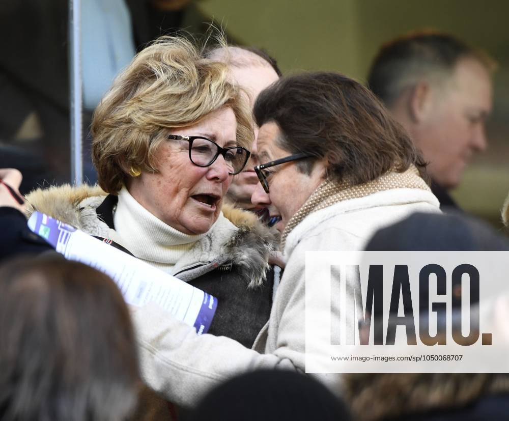 RSC Anderlecht v Mouscron : Jupiler Pro League BRUSSELS, BELGIUM - FEBRUARY 25 : Marc Coucke with Kiki Vanden Stock during the Jupiler Pro League match between RSC Anderlecht and Excelsior Mouscron at the Constant Vanden Stock stadium on February 25, 2018 in Brussels, Belgium, 25 02 2018 Brussels Belgium