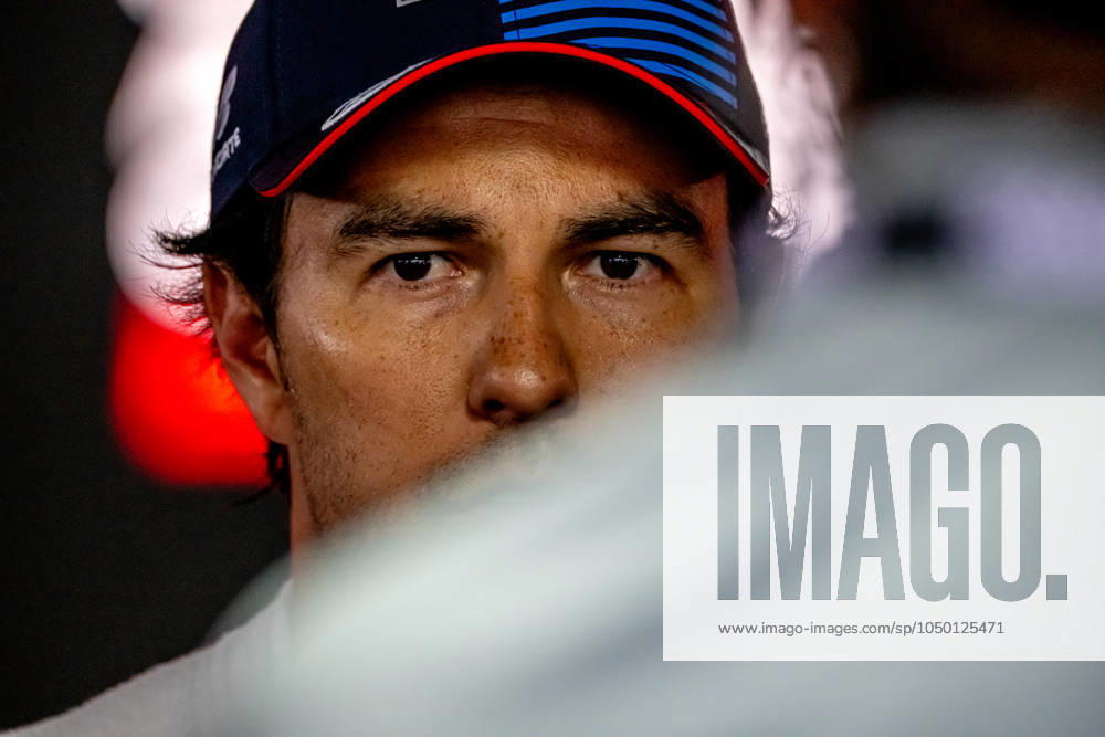 BAKU, AZERBAIJAN: Sergio Perez, racing for the Red Bull Racing team during the 2024 Formula 1 Azerbaijan Grand Prix at the Baku City Circuit in Baku, Azerbaijan