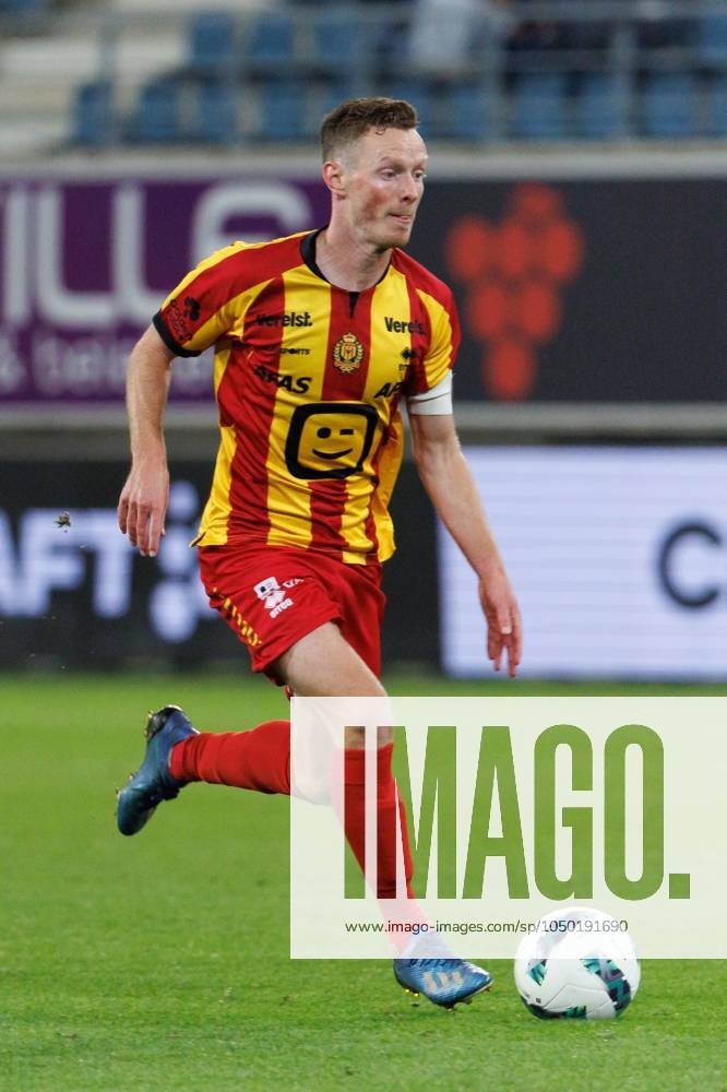Gent s Mathias Delorge pictured in action during a soccer match between KAA Gent and KV Mechelen, in Gent, on the seventh day of the 2024-2025 season of the Jupiler Pro League first division of the Belgian championship, Sunday 15 September 2024. KURTxDESPLENTER x100710439x