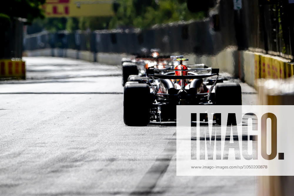 BAKU, AZERBAIJAN: Sergio Perez, racing for the Red Bull Racing team during the 2024 Formula 1 Azerbaijan Grand Prix at the Baku City Circuit in Baku, Azerbaijan