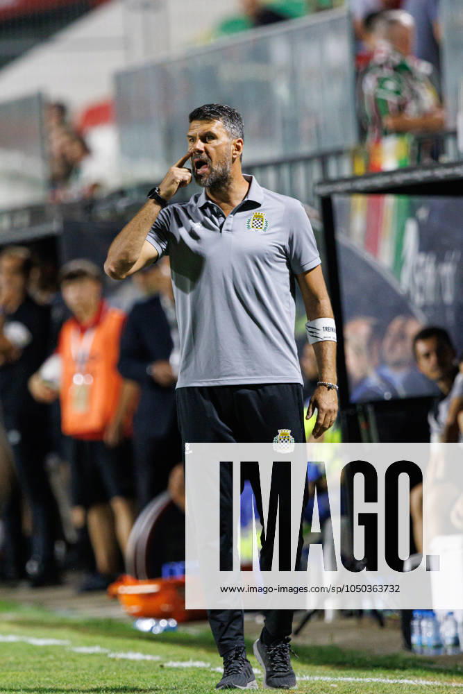 Cristiano Bacci seen during Liga Portugal game between teams of CF Estrela Amadora and Boavista FC at Estadio Jose Gomes (Maciej Rogowski) Amadora Estadio Jose Gomes Portugal