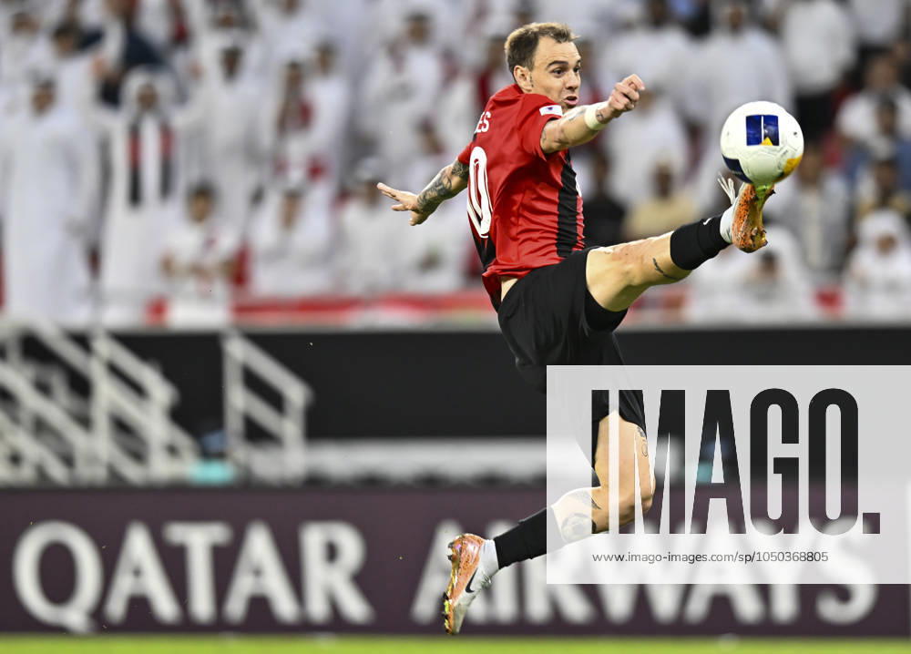 AFC CHAMPIONS LEAGUE ELITE, AL RAYYAN FC V AL-HILAL SFC Roger Krug Guedes of Al Rayyan SC in action during the AFC Champions League elite west football match between Qatar s Al Rayyan SC and Saudi Arabia s Al-Hilal SFC at Ahmad Bin Ali Stadium in Al Rayyan, Qatar on September 17, 2024. DOHA Qatar