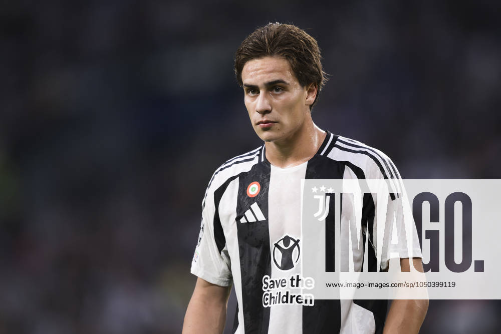 Juventus FC v PSV Eindhoven - UEFA Champions League Kenan Yildiz of Juventus FC looks on during the UEFA Champions League football match between Juventus FC and PSV Eindhoven. Turin Italy