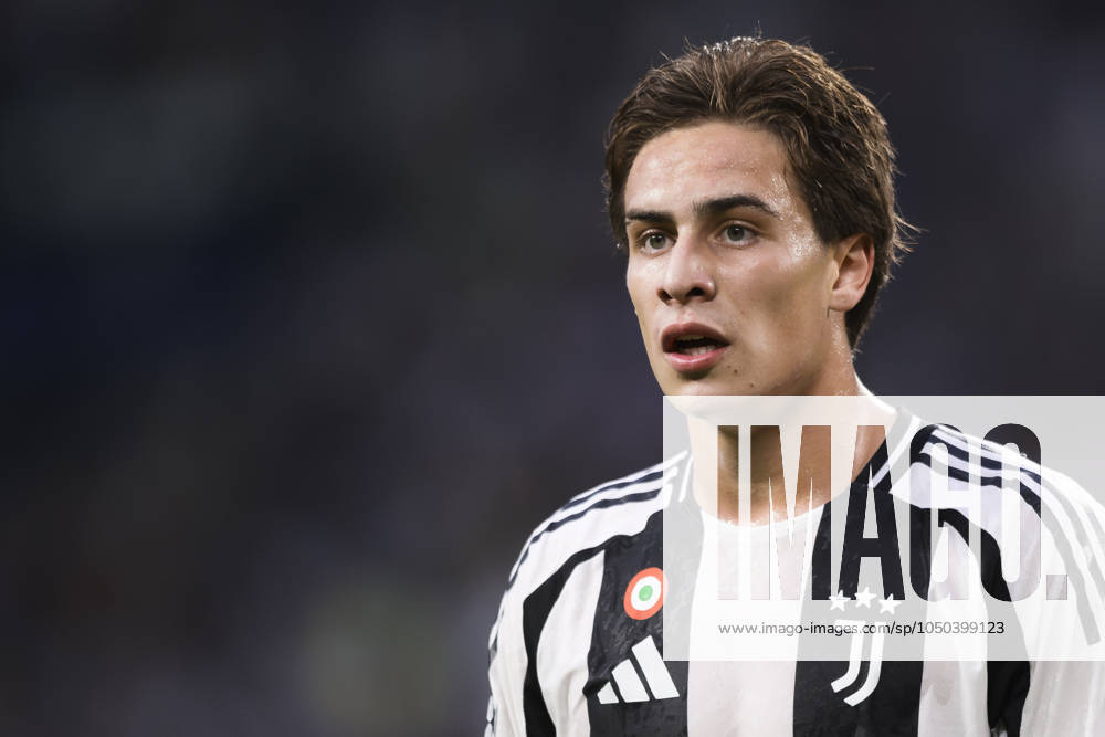 Juventus FC v PSV Eindhoven - UEFA Champions League Kenan Yildiz of Juventus FC looks on during the UEFA Champions League football match between Juventus FC and PSV Eindhoven. Turin Italy
