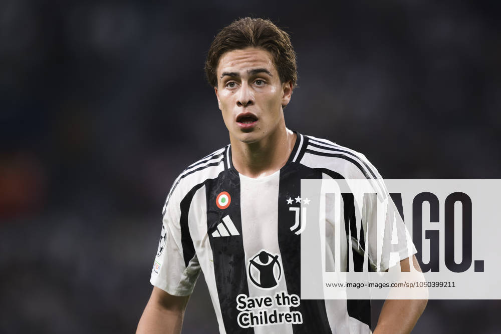 Juventus FC v PSV Eindhoven - UEFA Champions League Kenan Yildiz of Juventus FC looks on during the UEFA Champions League football match between Juventus FC and PSV Eindhoven. Turin Italy