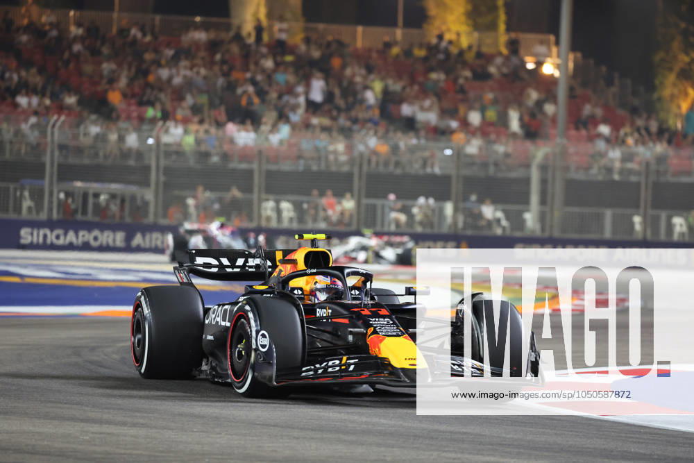 Marina Bay Street Circuit, Singapore, FORMULA 1 SINGAPORE AIRLINES SINGAPORE GRAND PRIX 2024,in the picture Sergio Perez MEX , Oracle Red Bull Racing Defodi 506 20240920 hbr 0064 Defodi-506