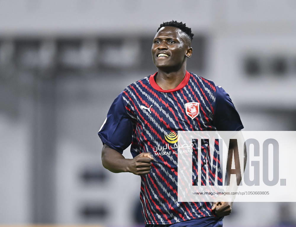 AL-SADD SC VS AL DUHAIL SC-OOREDOO STARS LEAGUE QATAR Michael Olunga of Al Duhail SC celebrate after scoring a goal during the Ooredoo Qatar Stars League 24 25 match between Al-Sadd SC and Al Duhail SC at Jassim bin Hamad Stadium in Doha, Qatar, on September 21, 2024. DOHA Qatar