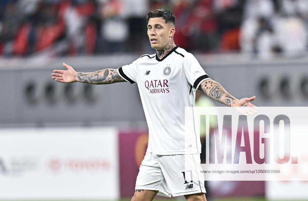 AL-SADD SC VS AL DUHAIL SC-OOREDOO STARS LEAGUE QATAR Cristo Ramon Gonzalez Perez of Al-Sadd SC in action during the Ooredoo Qatar Stars League 24 25 match between Al-Sadd SC and Al Duhail SC at Jassim bin Hamad Stadium in Doha, Qatar, on September 21, 2024. DOHA Qatar