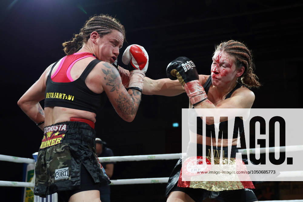 Boxing P2M Box Promotion, Hamburg boxt Vol 4, , Hamburg, 21 09 2024 IBF World Championship Nina Meinke GER Daniela Romina Bermudez ARG Hamburg Germany