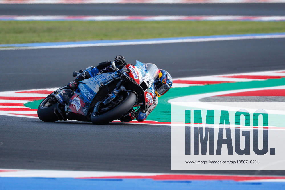 MotoGP Of Emilia Romagna - Free Practice Miguel Oliveira (Por-Aprilia Racing) participates in the Gran Premio Pramac dell Emilia Romagna Qualifying MotoGP on Saturday, MotoGP of Emilia Romagna at Misano World Circuit Marco Simoncelli in Misano Adriatico, Italy, on September 21. misano adriatico RIVIERA DI RIMINI Italy
