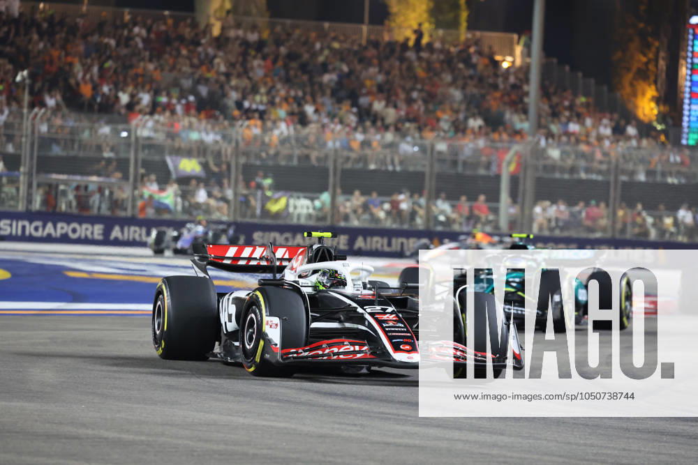 Marina Bay Street Circuit, Singapore, FORMULA 1 SINGAPORE AIRLINES SINGAPORE GRAND PRIX 2024,in the picture Nico Hülkenberg DEU , MoneyGram Haas F1 Team Defodi 506 20240922 hbr 0075 Defodi-506
