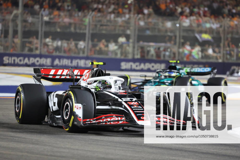 Marina Bay Street Circuit, Singapore, FORMULA 1 SINGAPORE AIRLINES SINGAPORE GRAND PRIX 2024,in the picture Nico Hülkenberg DEU , MoneyGram Haas F1 Team Defodi 506 20240922 hbr 0083 Defodi-506