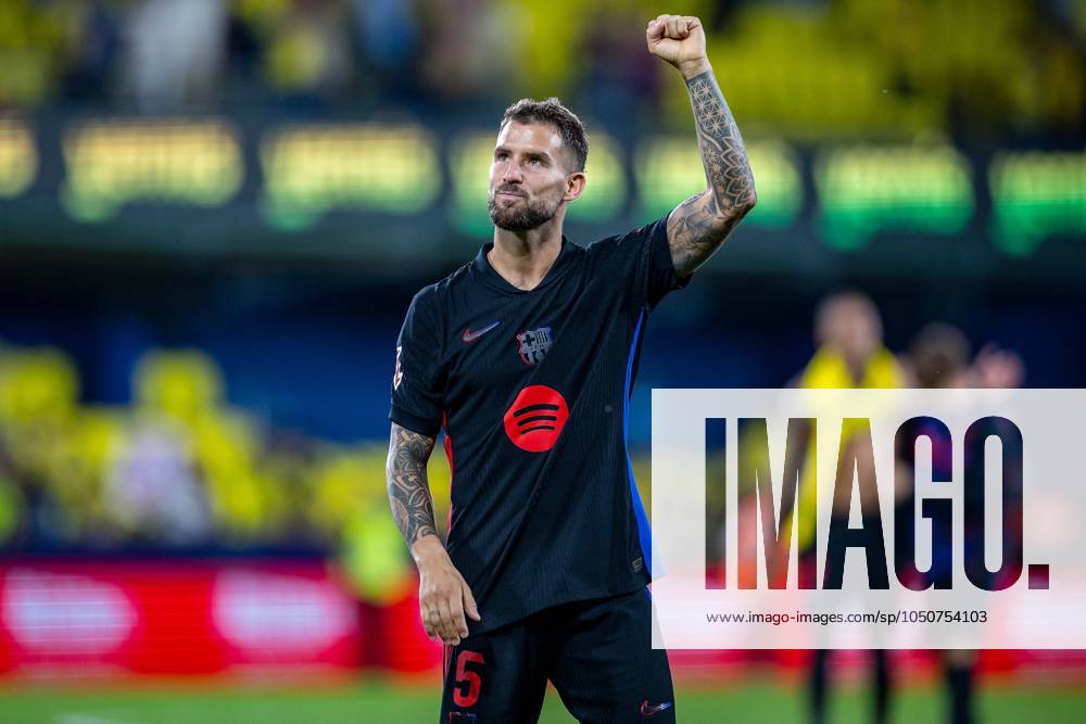 Soccer La Liga 6 Matchday FC Villarreal FC Barcelona on 22 09 2024 at Estadio de la Ceramica in Villareal Inigo Martinez Barcelona