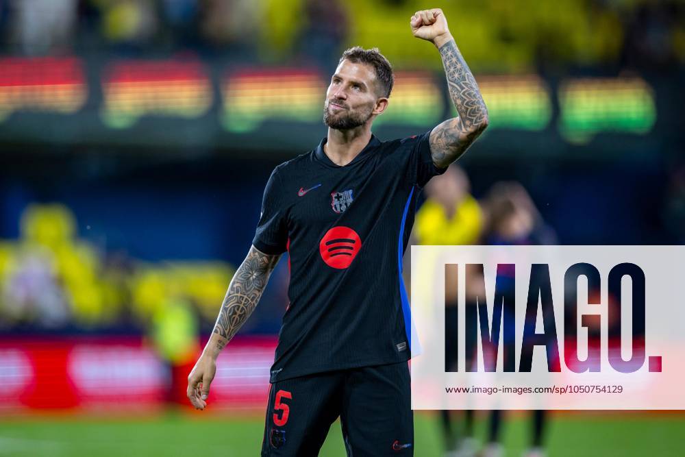 Soccer La Liga 6 Matchday FC Villarreal FC Barcelona on 22 09 2024 at Estadio de la Ceramica in Villareal Inigo Martinez Barcelona