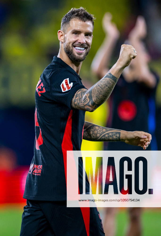 Soccer La Liga 6 Matchday FC Villarreal FC Barcelona on 22 09 2024 at Estadio de la Ceramica in Villareal Inigo Martinez Barcelona