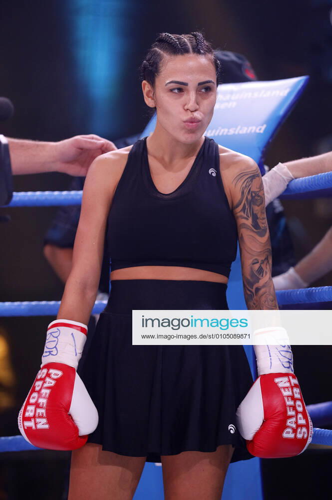Elena Miras at the 2 fight evening of Das große SAT Promiboxen in Die Halle Tor 2 Cologne, 25 09 2020 Foto:xC.xFuturexImage