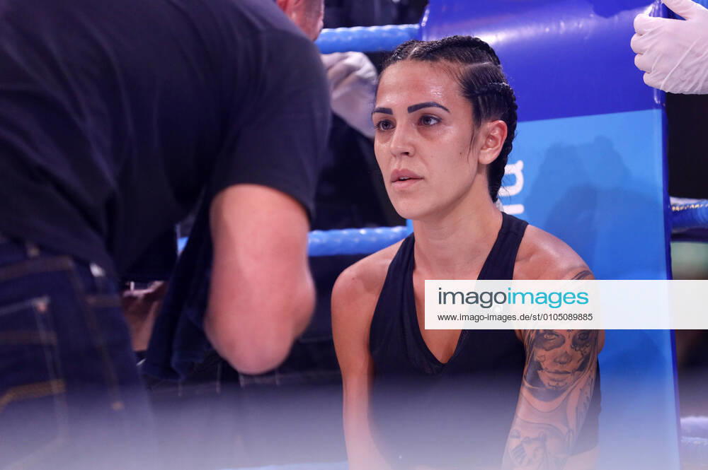Elena Miras at the 2 fight evening of Das große SAT Promiboxen in Die Halle Tor 2 Cologne, 25 09 2020 Foto:xC.xFuturexImage