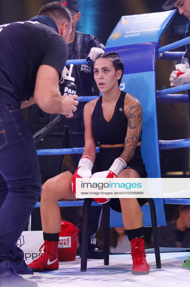 Elena Miras at the 2 fight evening of Das große SAT Promiboxen in Die Halle Tor 2 Cologne, 25 09 2020 Foto:xC.xFuturexImage