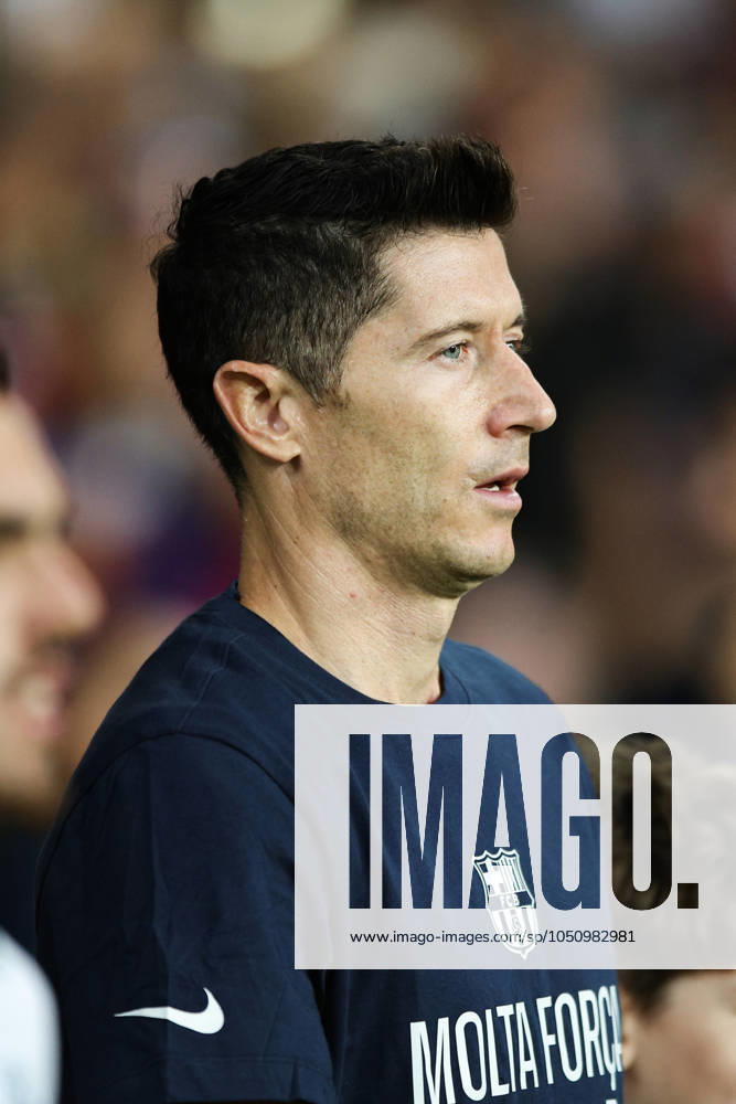 FC Barcelona, Barca v Getafe CF - La Liga EA Sports Robert Lewandowski of FC Barcelona during the La Liga EA Sports match between FC Barcelona and Getafe CF at Estadi Lluis Companys in Barcelona, Spain, on September 25, 2024. Barcelona BARCELONA Spain