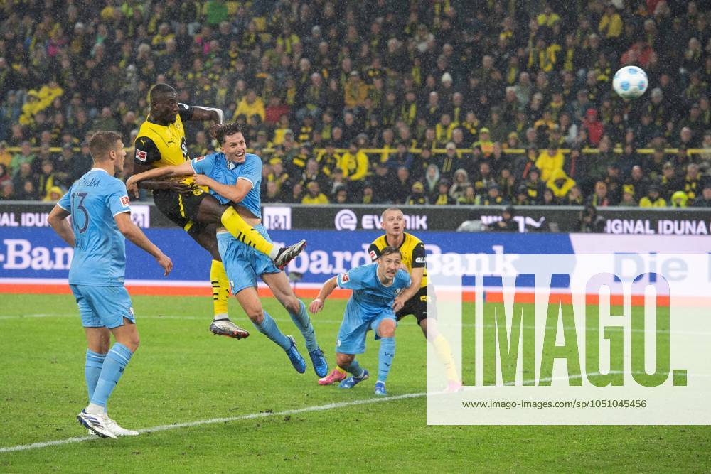 Serhou GUIRASSY DO scores the goal for 1 2, Football 1 Bundesliga, Matchday 5, Borussia Dortmund DO VfL Bochum BO 4 2 on 27 09 2024 in Dortmund Germany DFL regulations prohibit any use of photographs as image sequences and or quasi video Â