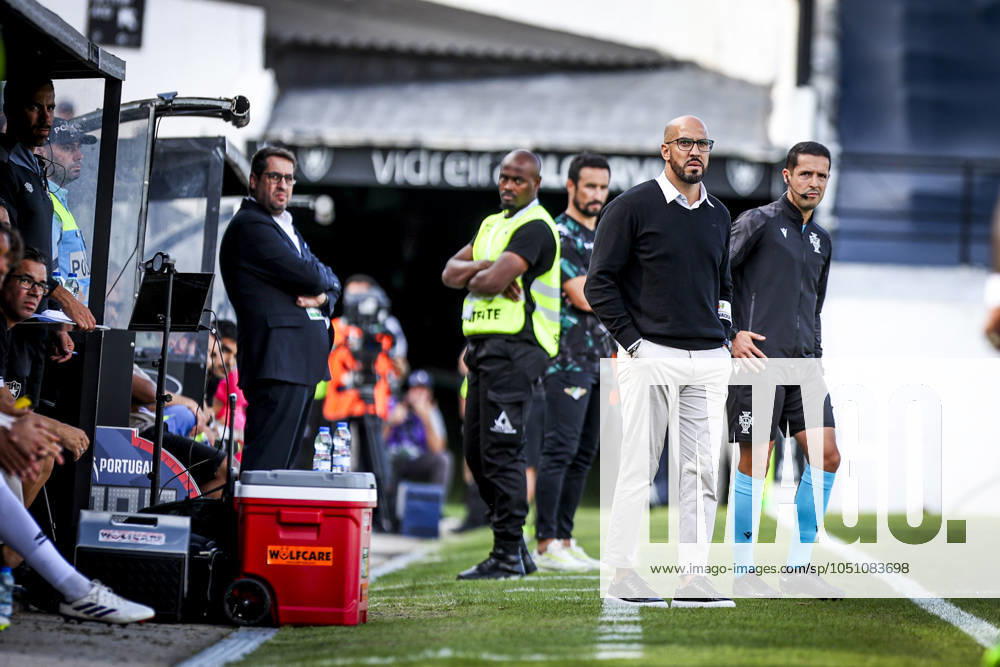 Jose Faria head of Estrela Amadora during the Liga Portugal Betclic match between Estrela da Amadora and FC Moreirense at Estadio Josà Gomes on September 28th, 2024. Liga Portugal Betclic - Estrela da Amadora SAD vs FC Moreirense (Valter Gouveia SPP)