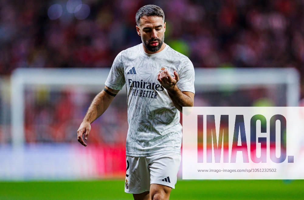 Soccer La Liga matchday 8 Atletico Madrid Real Madrid on 29 09 2024 at the Wanda Metropolitano in Madrid Dani Carvajal Real