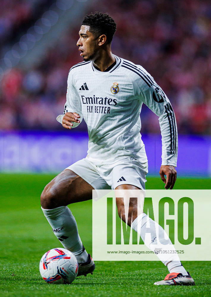 Soccer La Liga matchday 8 Atletico Madrid Real Madrid on 29 09 2024 at the Wanda Metropolitano in Madrid Jude Bellingham Real