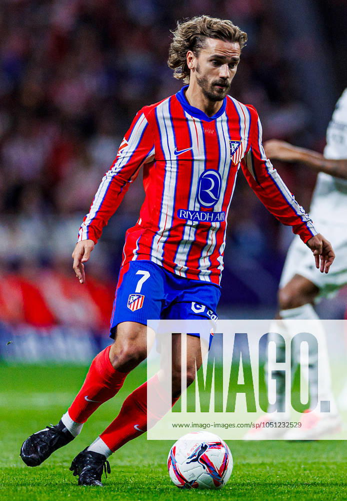 Soccer La Liga matchday 8 Atletico Madrid Real Madrid on 29 09 2024 at the Wanda Metropolitano in Madrid Antoine Griezmann Atletico