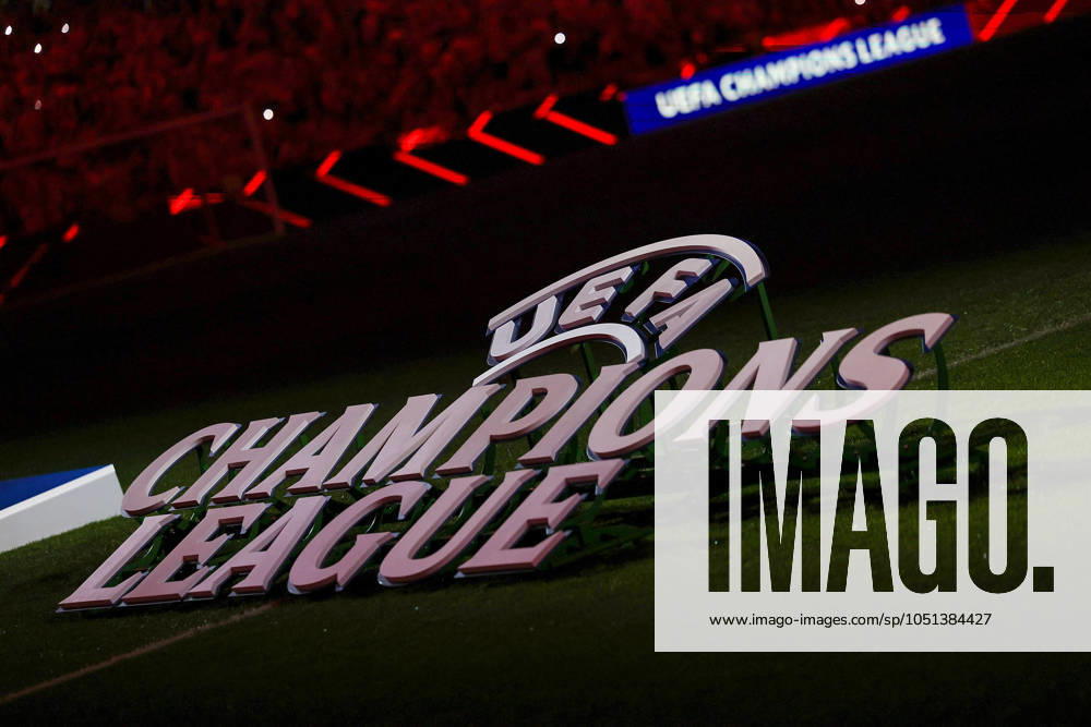 Portugal, Lisbon 2 October 2024 Uefa Champions League phase 2024 25 Matchday 2, S L Benfica Atletico de Madrid v l , symbolic photo, symbolic image logo Uefa Champions League